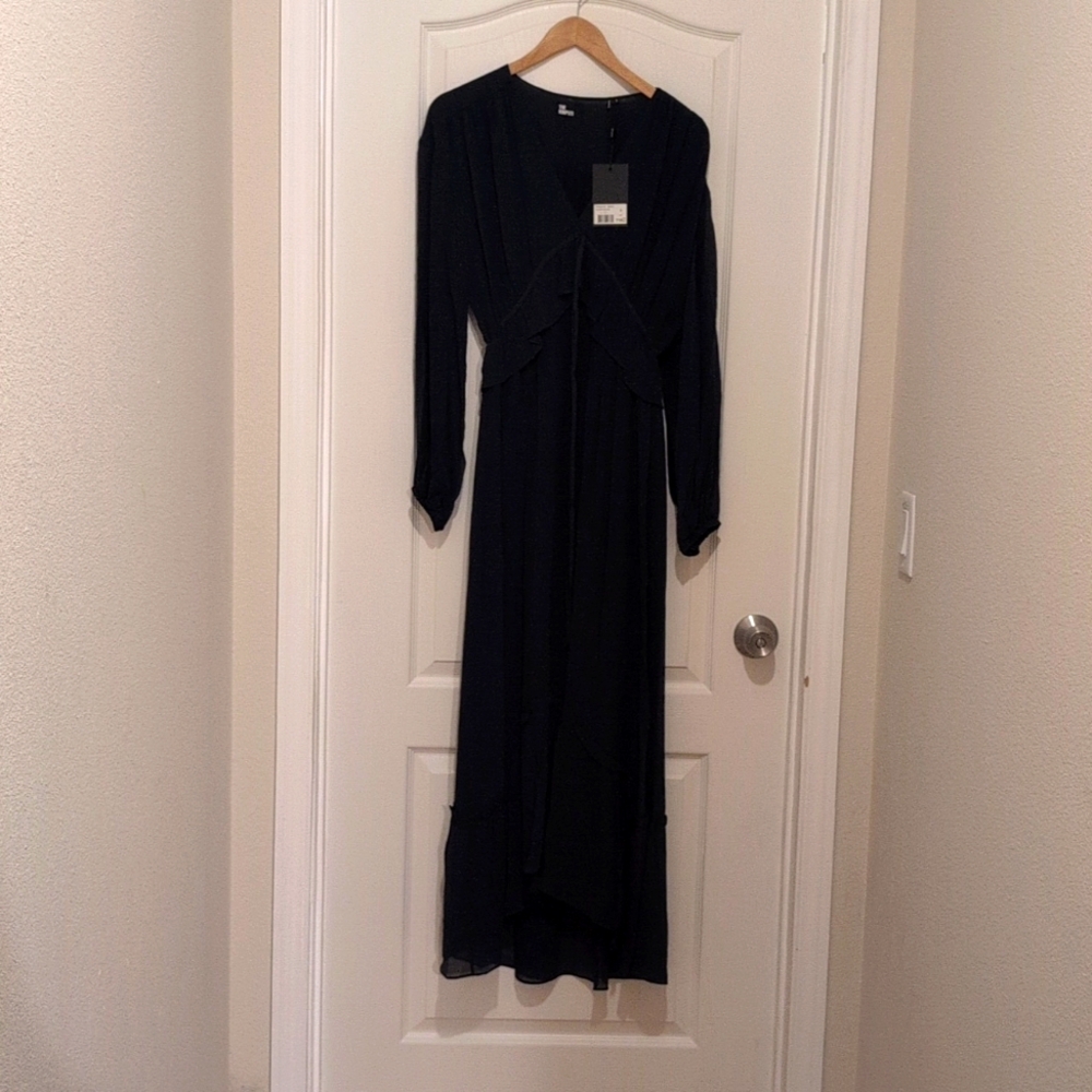 NWT Kooples Navy Maxi Dress